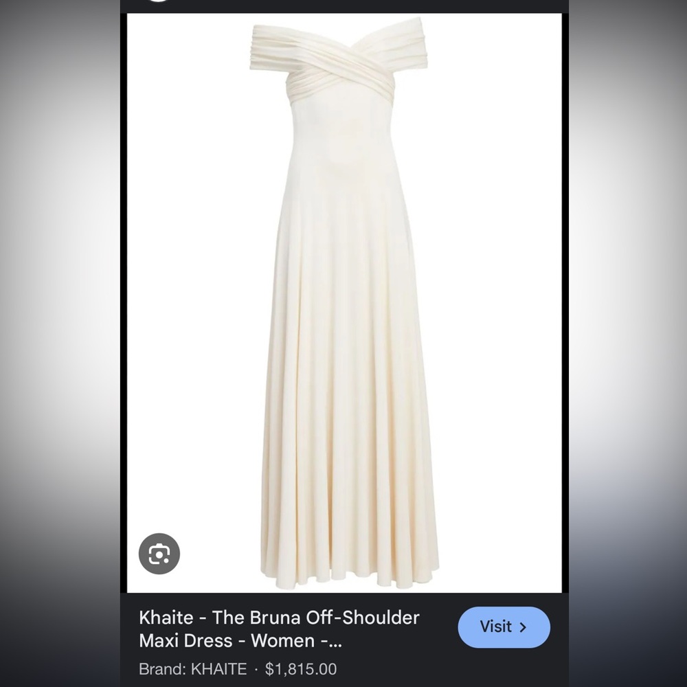 NWT Khaite Bruna Dress